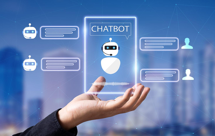 AI chatbot interface connecting cloud data and conversations